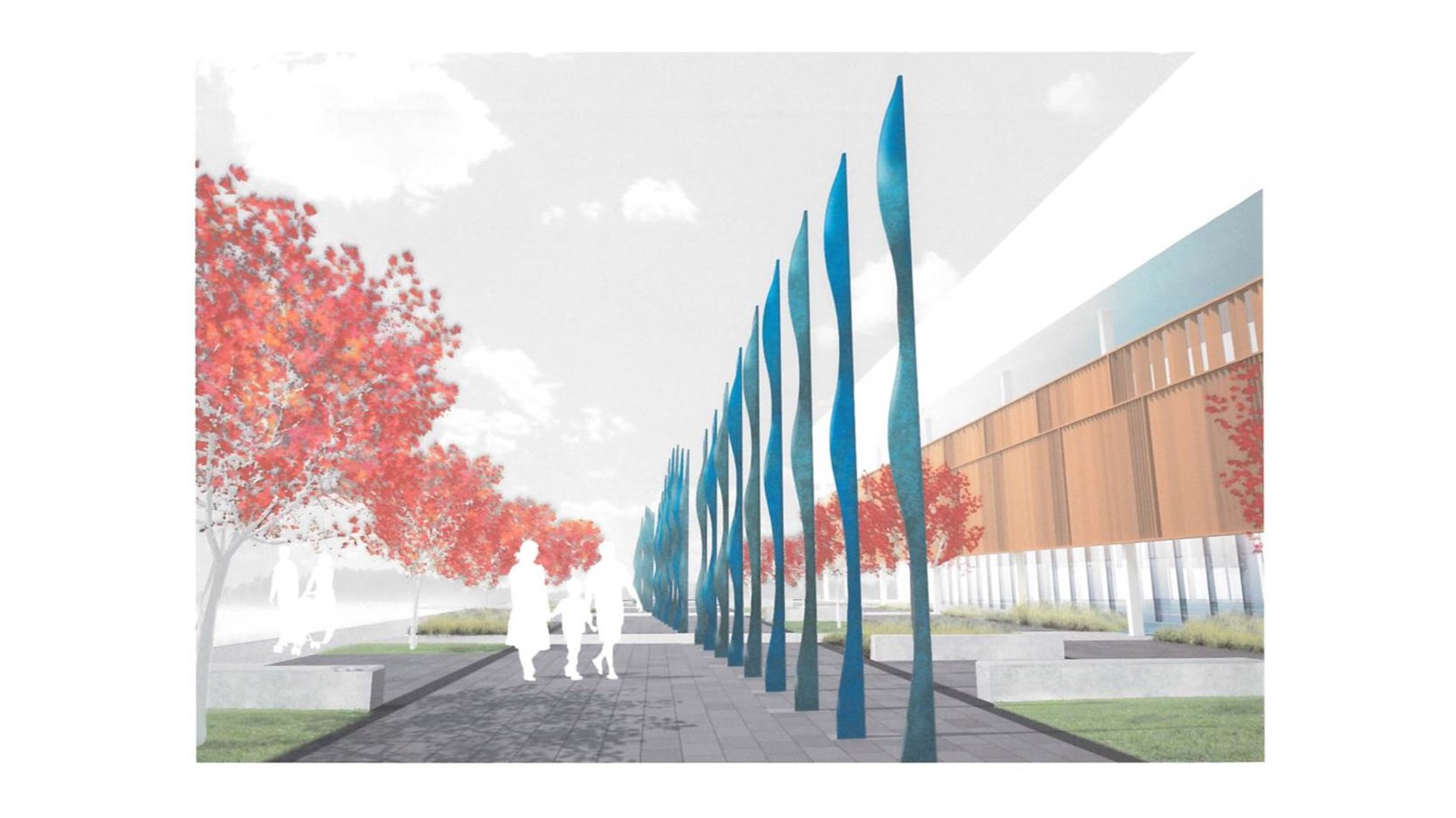 L’œuvre d’art du complexe sportif Desjardins choisie