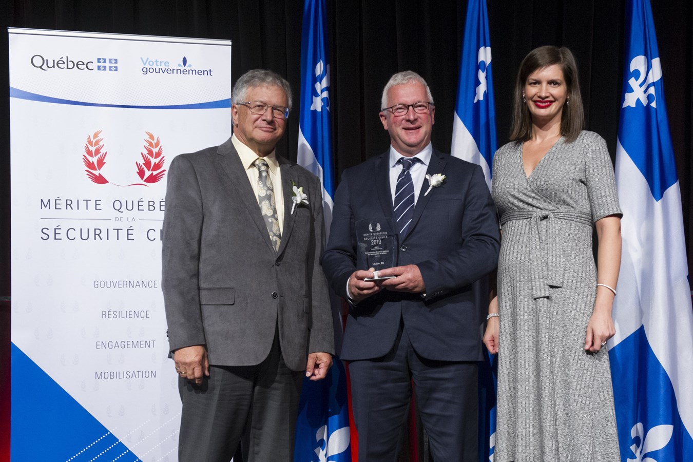 Sécurité civile : l'Association des directeurs généraux des municipalités du Québec reçoit le prix "Mérite"
