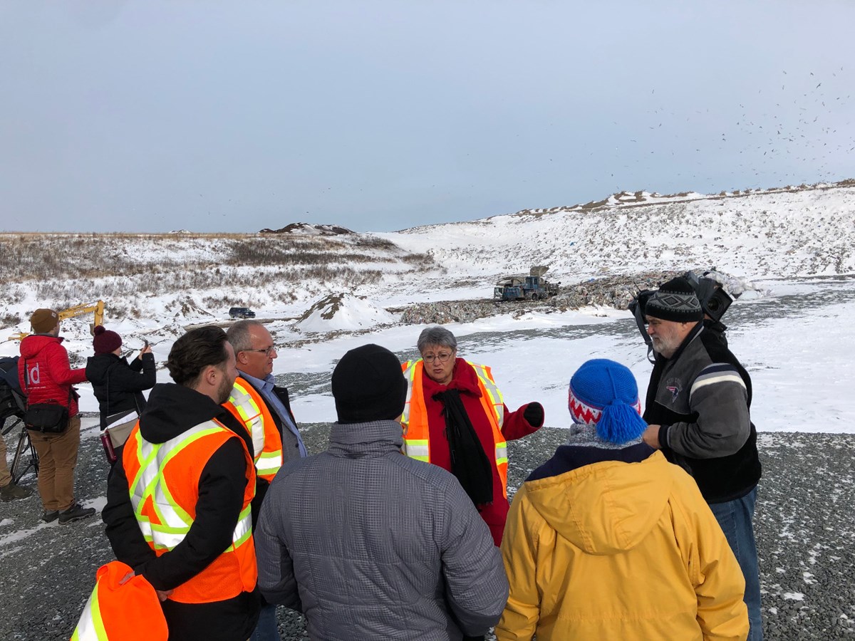 Visite de l’usine de biométhanisation de la SÉMER et du site d’enfouissement technique de la Ville de Rivière-du-Loup.