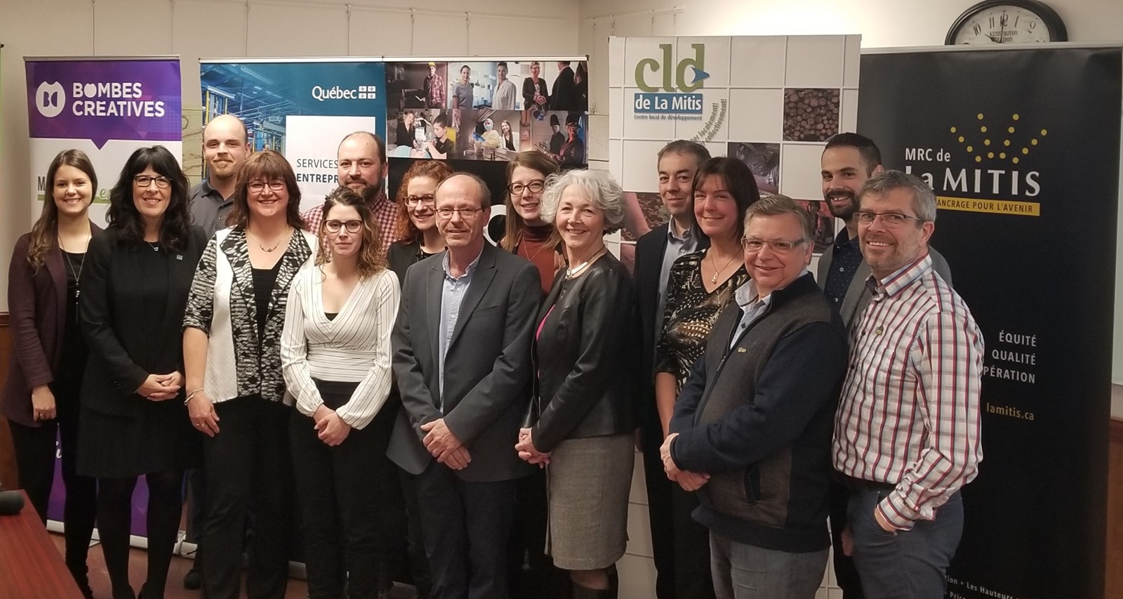 Les partenaires et ambassadeurs de l'édition 2019.