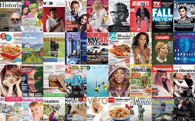Des milliers de magazines numériques gratuits à temps pour la période des Fêtes!