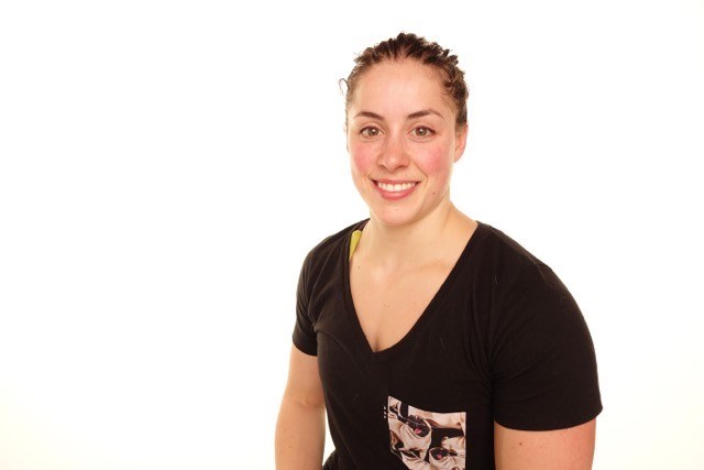 Maude Charron, haltérophile de l'université de Rimouski, a reçu 4000$ de bourse.