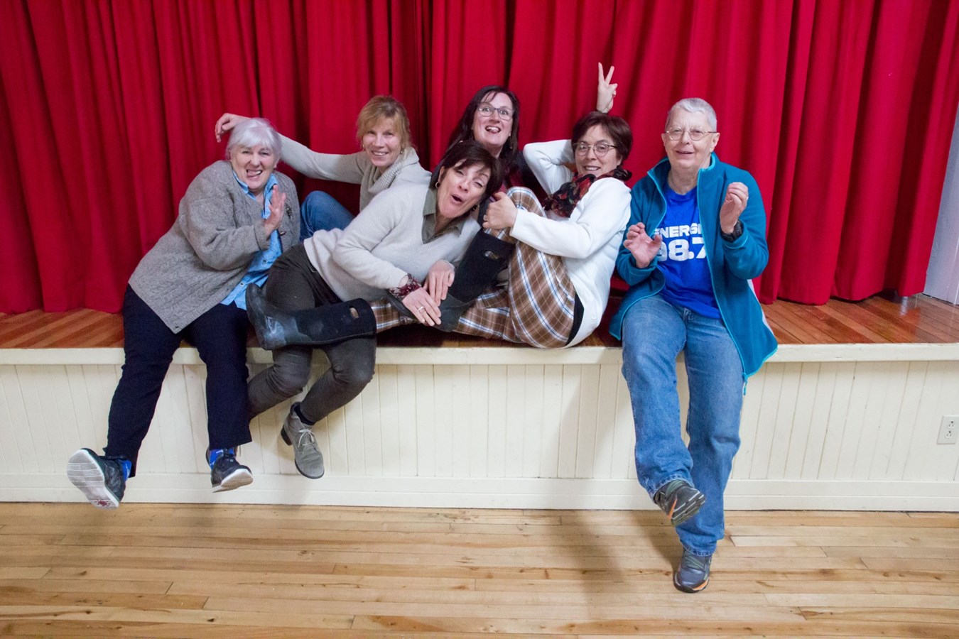 Quatre groupes de théâtre communautaire du Bas-Saint-Laurent à la Forge à Bérubé