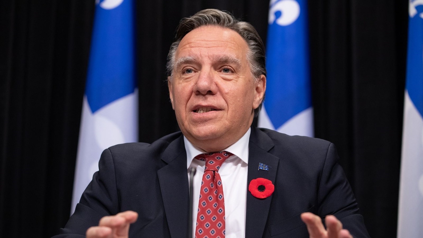 M. Legault a aussi confirmé que les partys de bureaux sont interdits à l'approche du temps des Fêtes