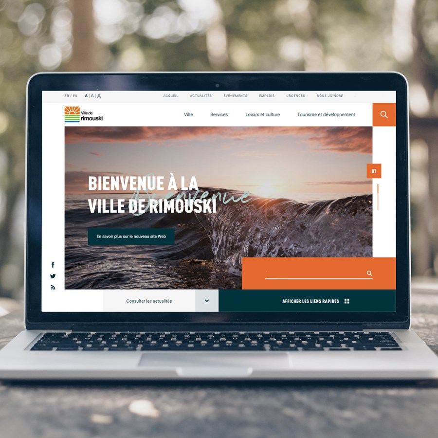 Rimouski se refait une beauté en ligne, à travers son nouveau site