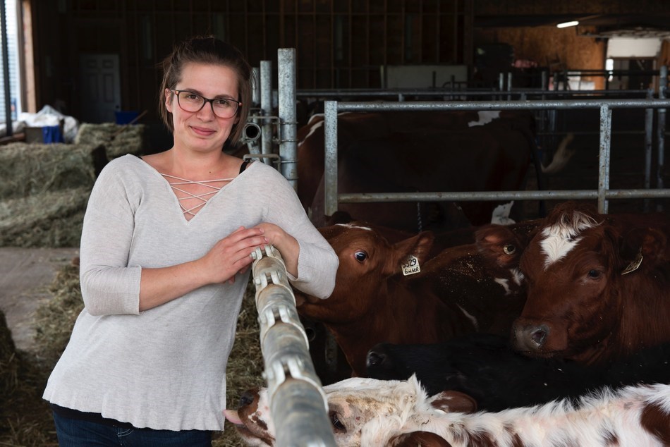 Cynthia Coulombe, finaliste dans la région du concours Tournez-vous vers l'excellence!