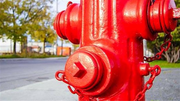 À Rivières-du-Loup, l'inspection des bornes d'incendie entraînera une baisse de pression