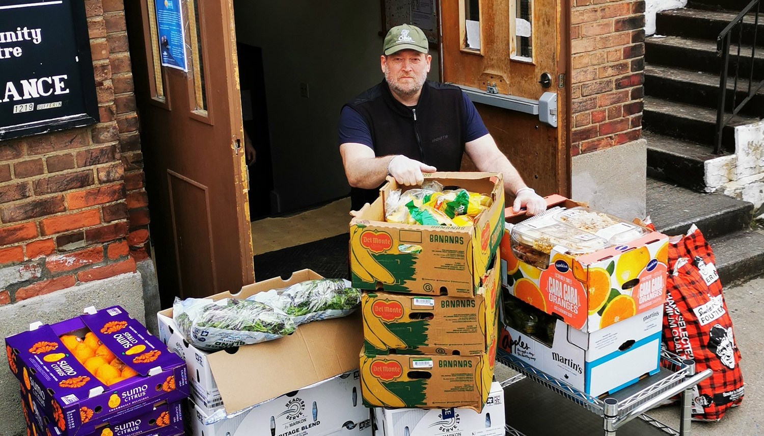 Le surplus alimentaire redistribué, après une aide du gouvernement