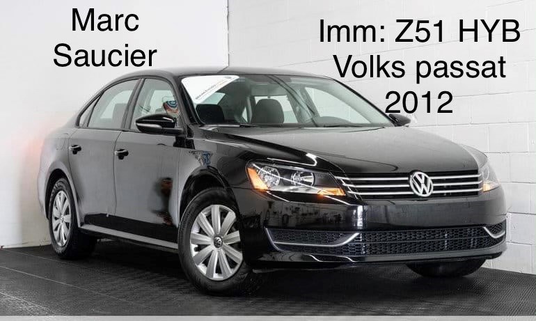 Les policiers ont diffusé une  photo du modèle de voiture que ce dernier possède, soit un Volkswagen Passat noir 2012 immatriculé Z51 HYB.