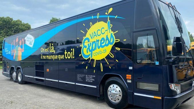 Le Vacc-I-Express reprend la route des municipalités de la région
