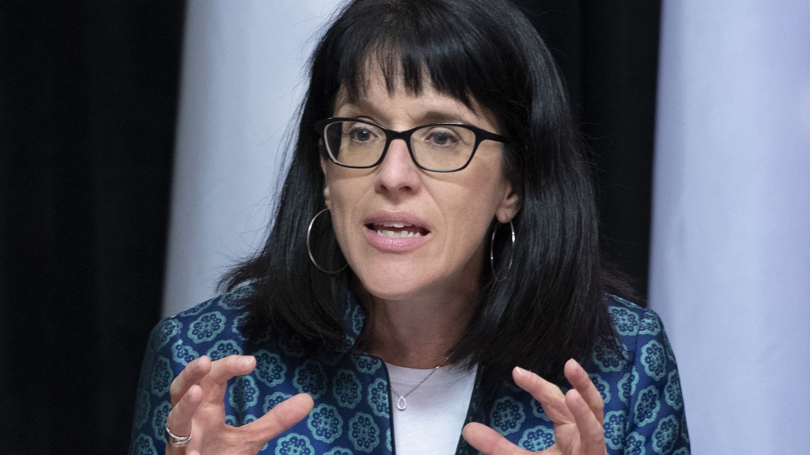 La présidente du Conseil du Trésor, Sonia Lebel.