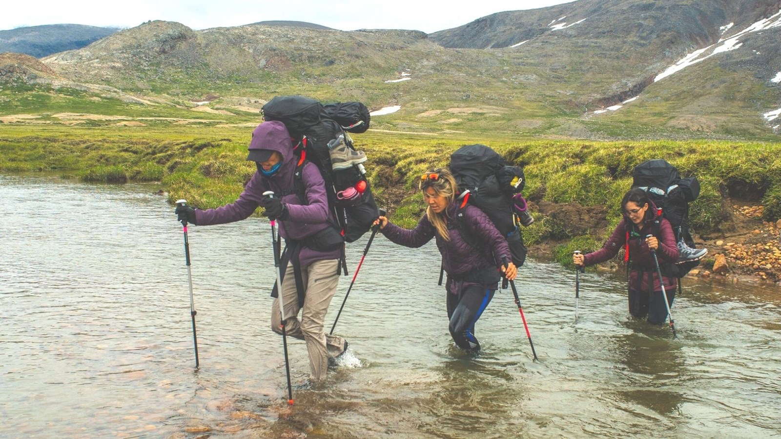 Dominique Cormier, Christine Bérubé-Martinqui et Katrena Cooper Barrett