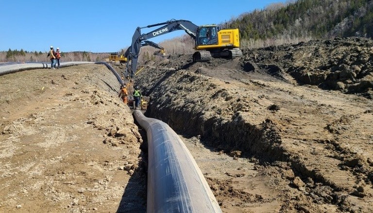 Le renouvellement de la conduite d’amenée principale en eau potable commence