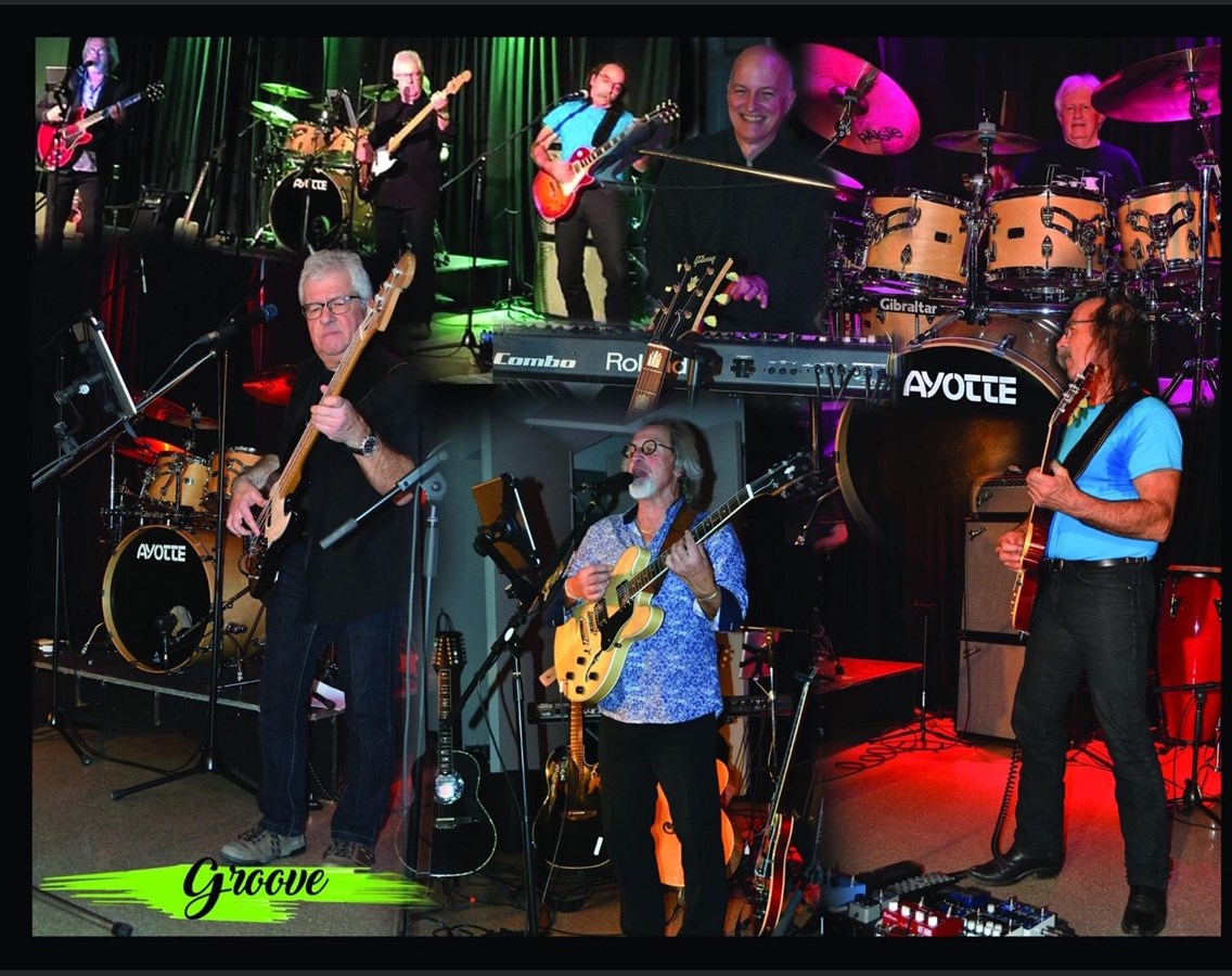 Groove, un groupe de rock des années 70, sera en spectacle le mercredi 14 juillet. 