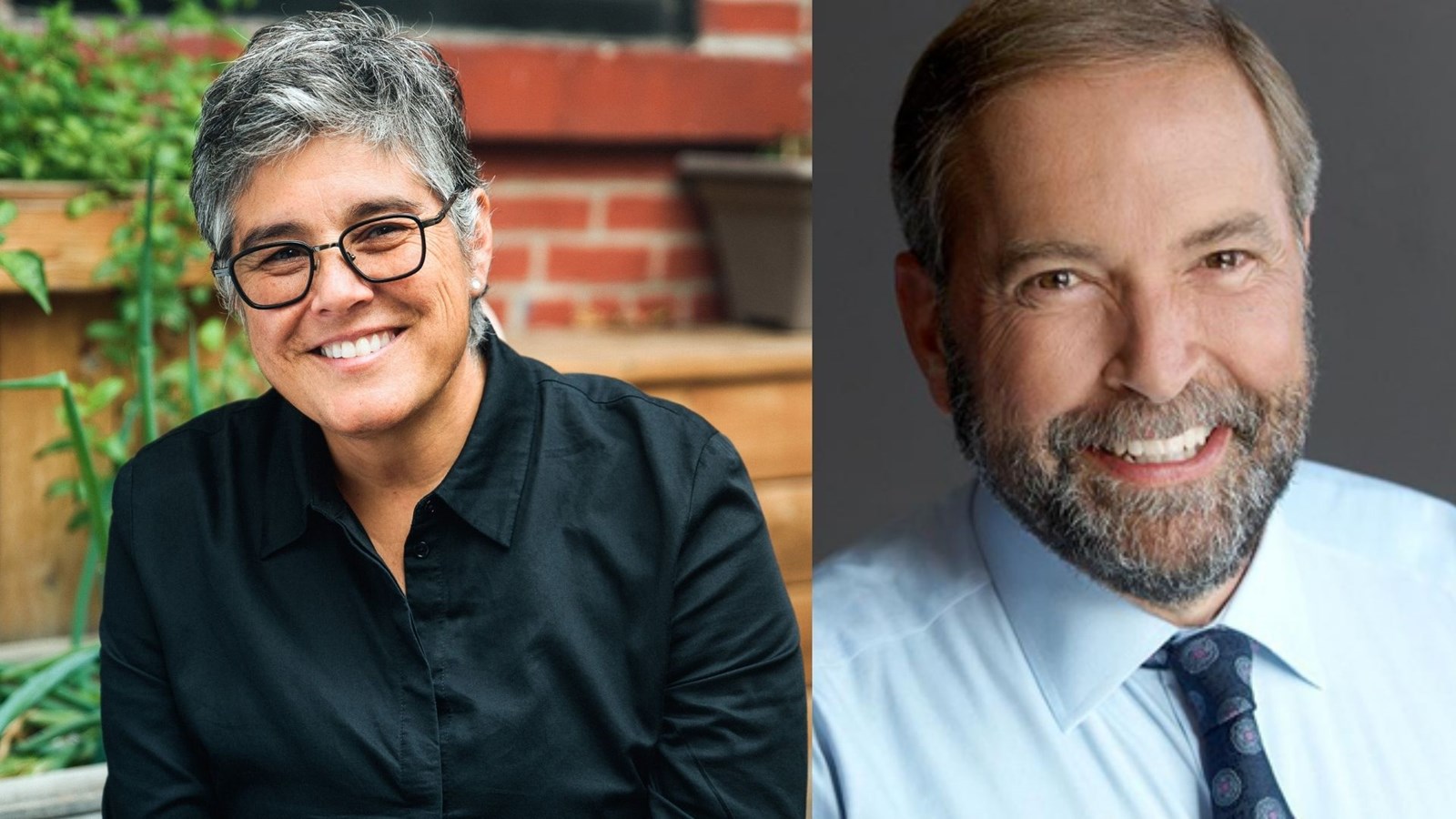 Valérie Mallamo et Thomas Mulcair