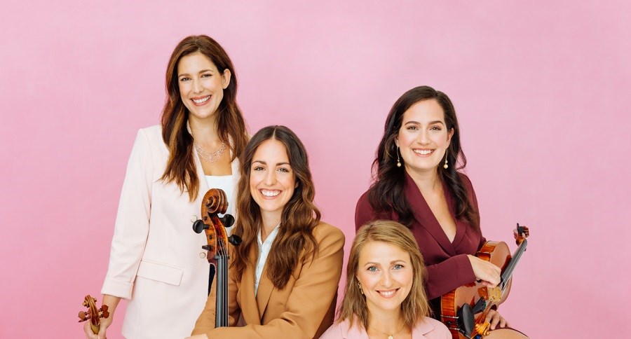 Le Quatuor Esca avec Amélie Fortin de passage à Rimouski