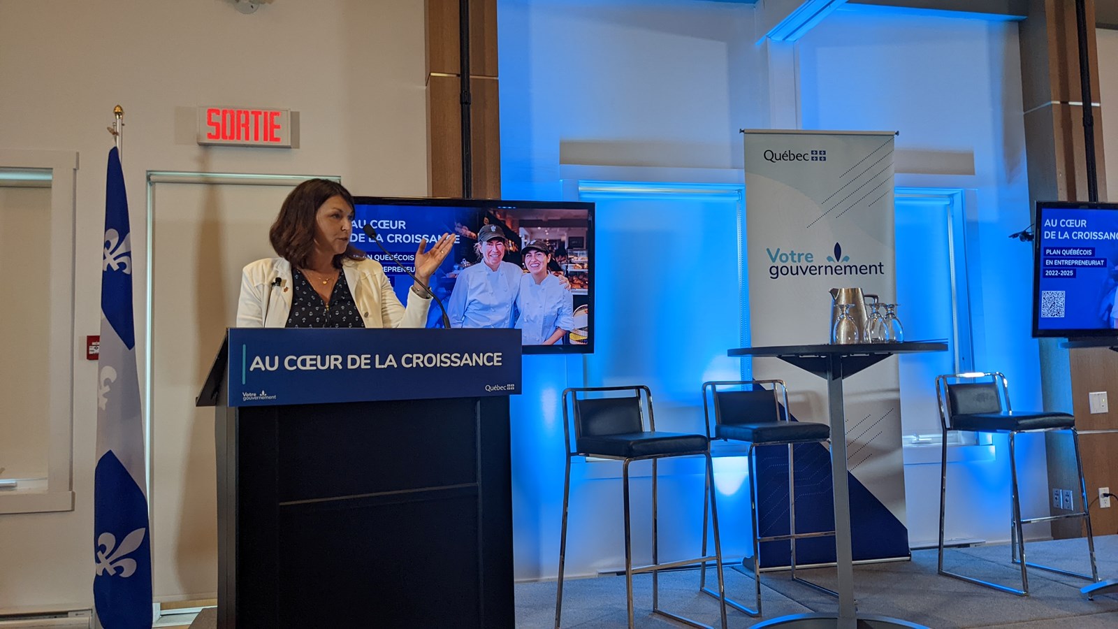 Isabelle Le Ber, directrice générale de l'École d'entrepreneurship de Beauce