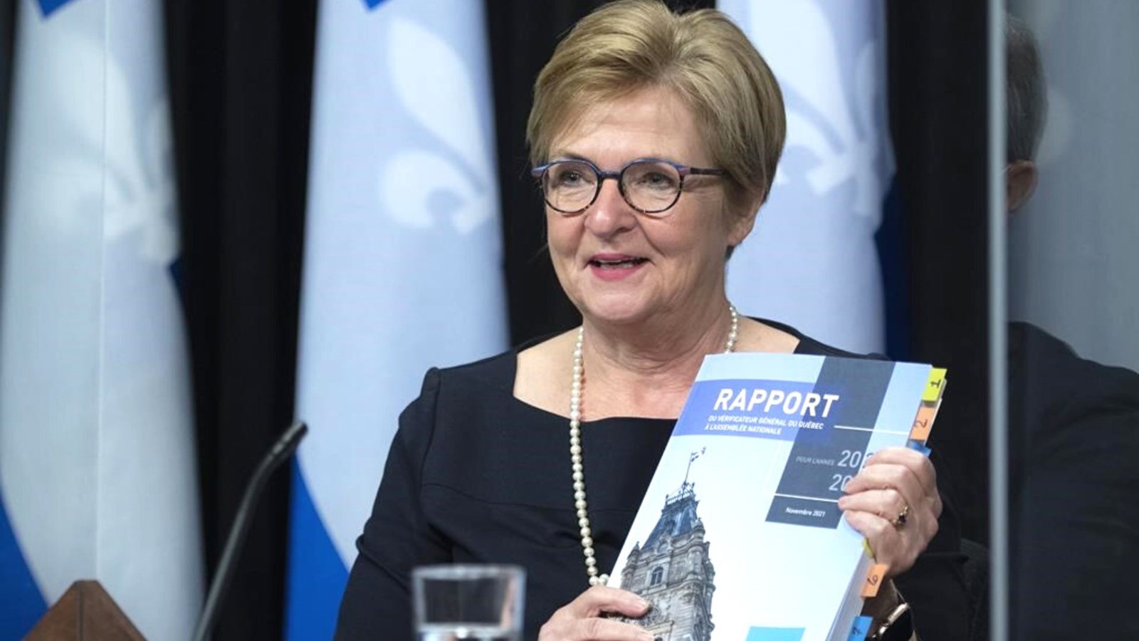 La vérificatrice générale, Guylaine Leclerc.
