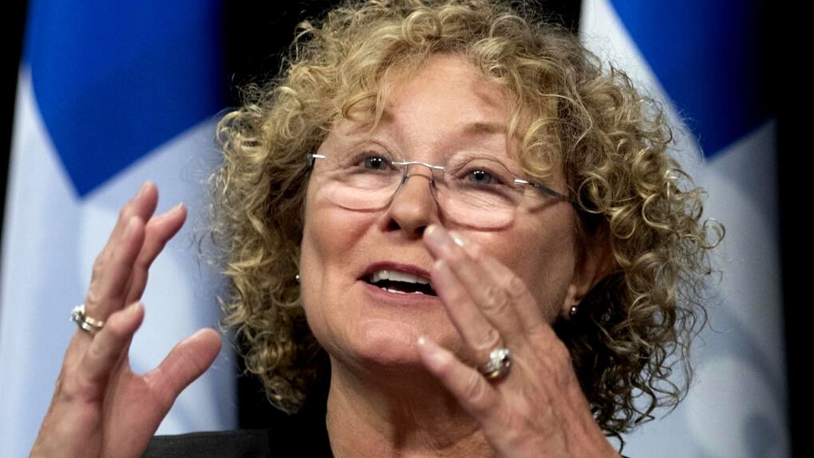 La ministre responsable des Aînés et des Proches aidants, Marguerite Blais.