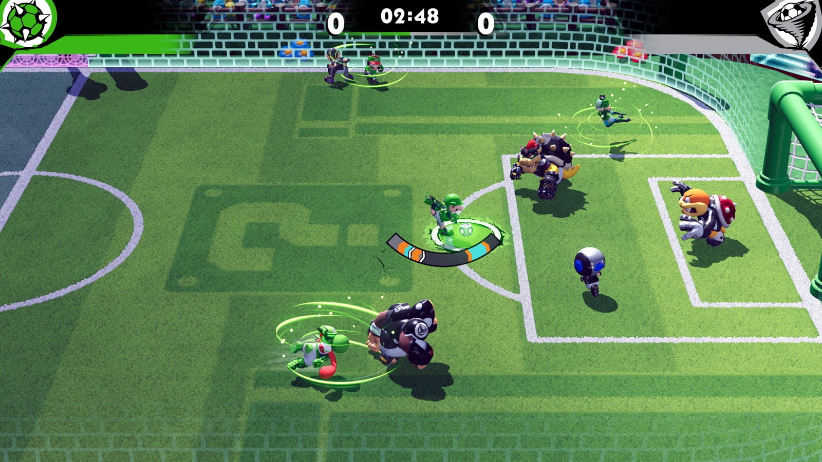 Facile le soccer sur une console... Ha non!