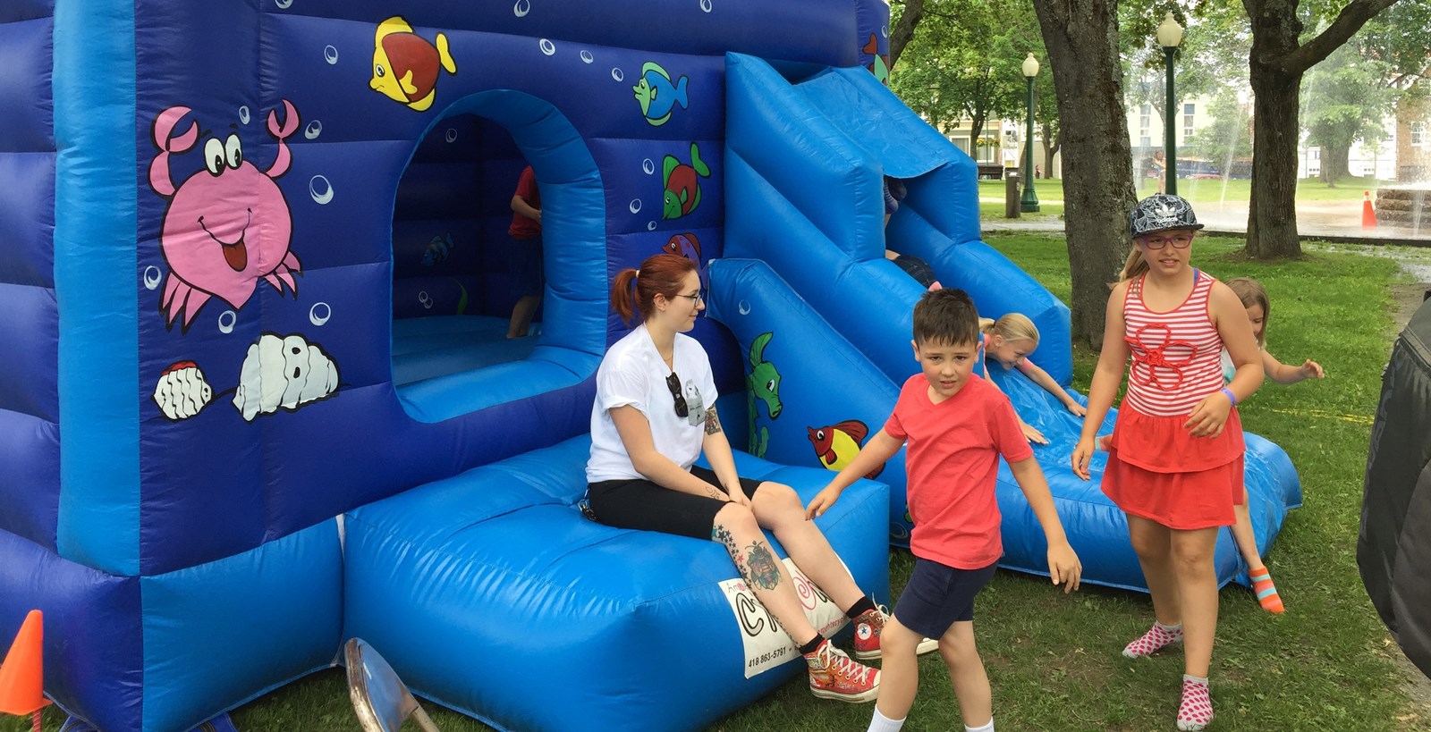 De l’animation familiale au parc Blais pour la fête du Canada