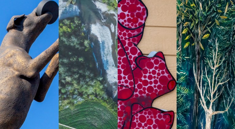 Quatre œuvres d’art public inaugurées à Rimouski