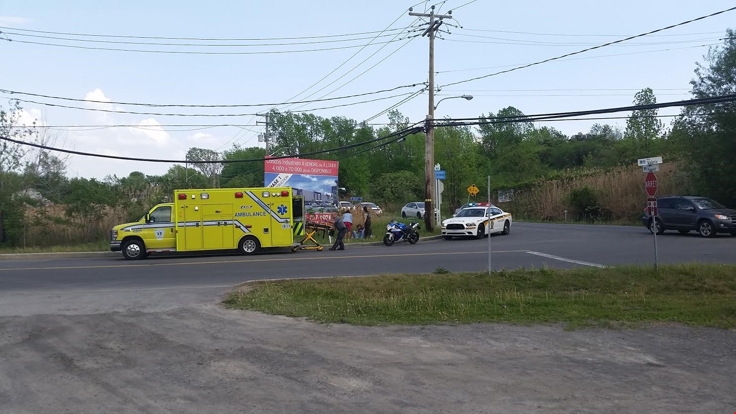 Possible cas de rage au volant à Vaudreuil-Dorion