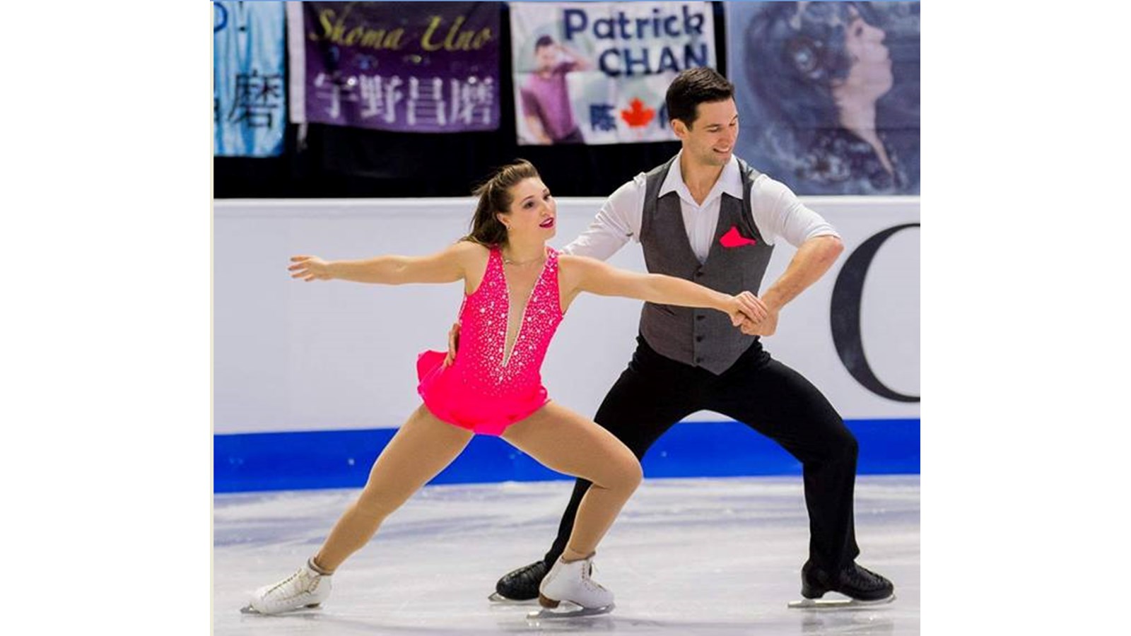 Maxime Deschamps et Sydney Kolodzied récoltent une 8e place