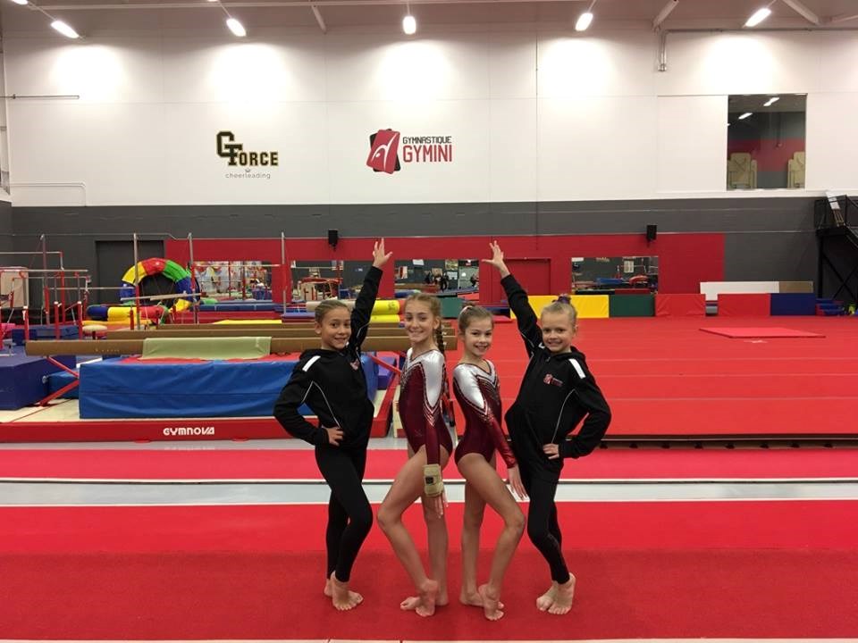 Première compétition de la saison pour les athlètes de Gymini