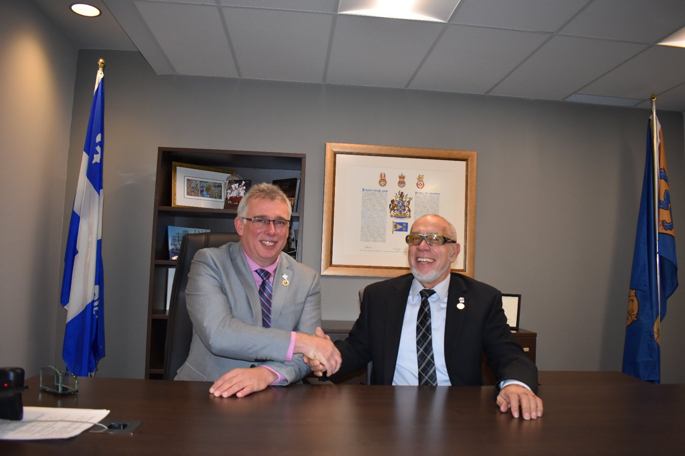 Patrick Bousez est officiellement préfet de la MRC de Vaudreuil-Soulanges