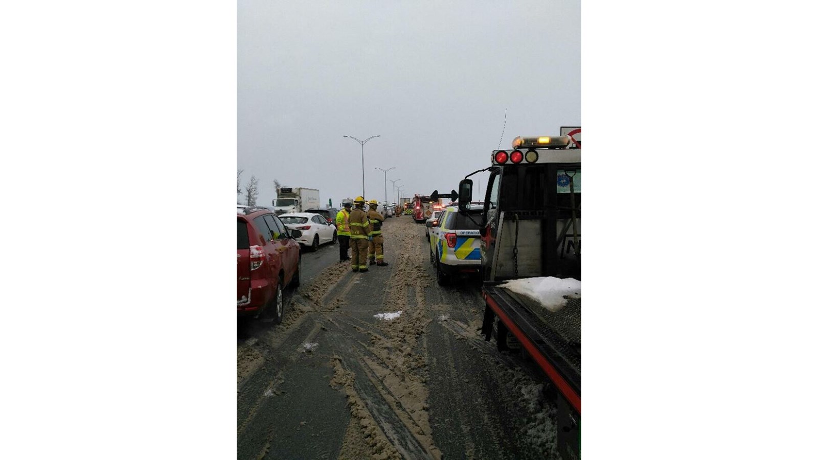 ACCIDENT | Le pont de l'Île-aux-Tourtes fermé en direction Est