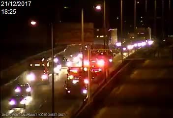 DERNIÈRE HEURE : Congestion sur le pont Galipeau à la suite d'un accident