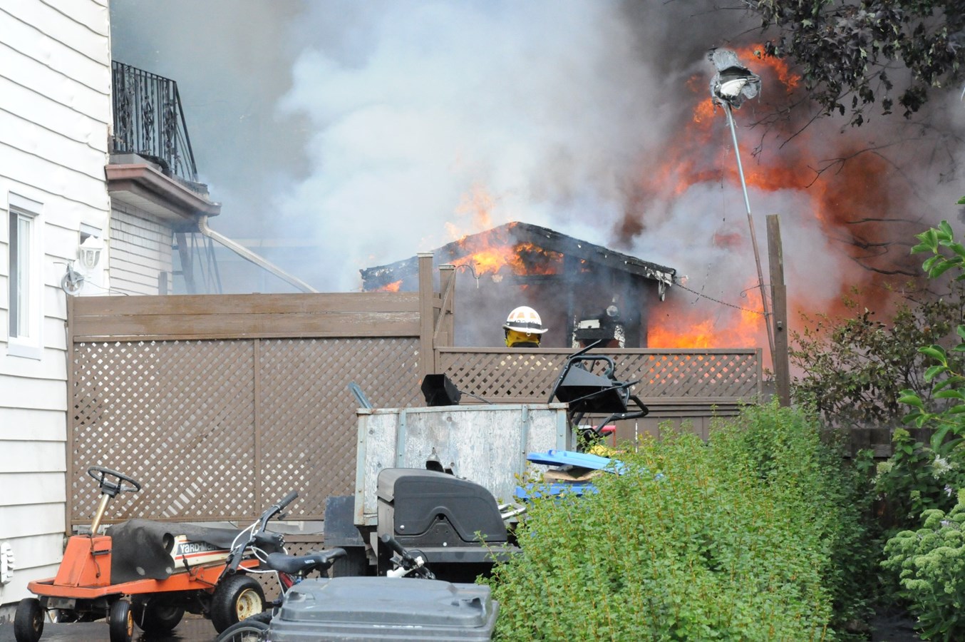 Août : Incendie, opération suspecte et radar-photo retiennent l'attention