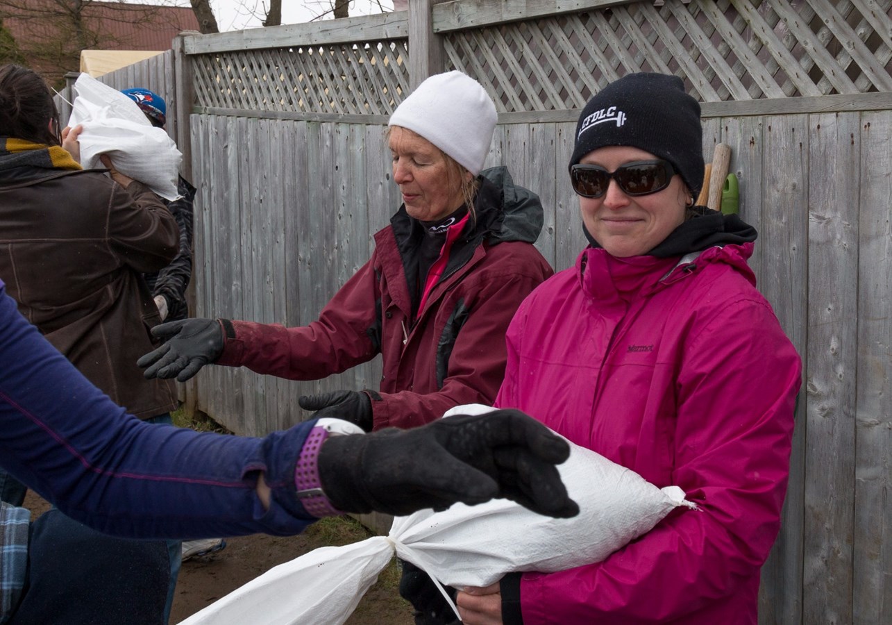 La solidarité est palpable à Vaudreuil-Dorion.