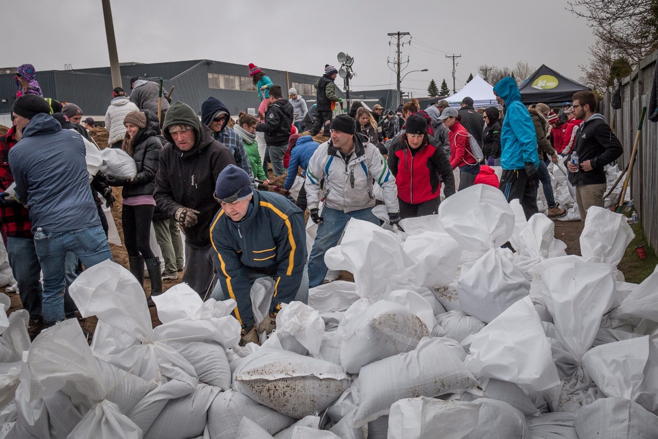 La solidarité est palpable à Vaudreuil-Dorion.