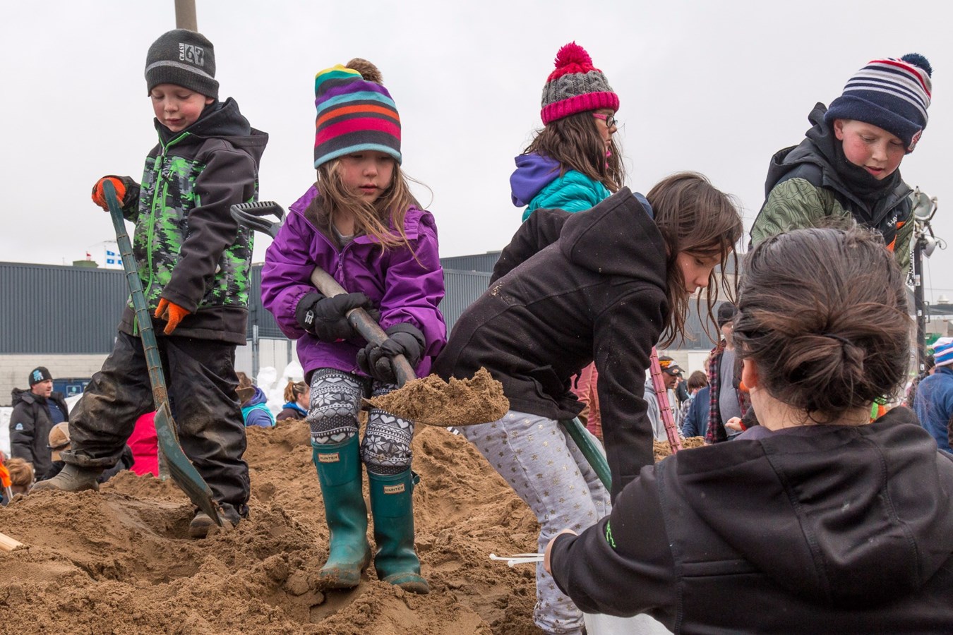 La solidarité est palpable à Vaudreuil-Dorion.
