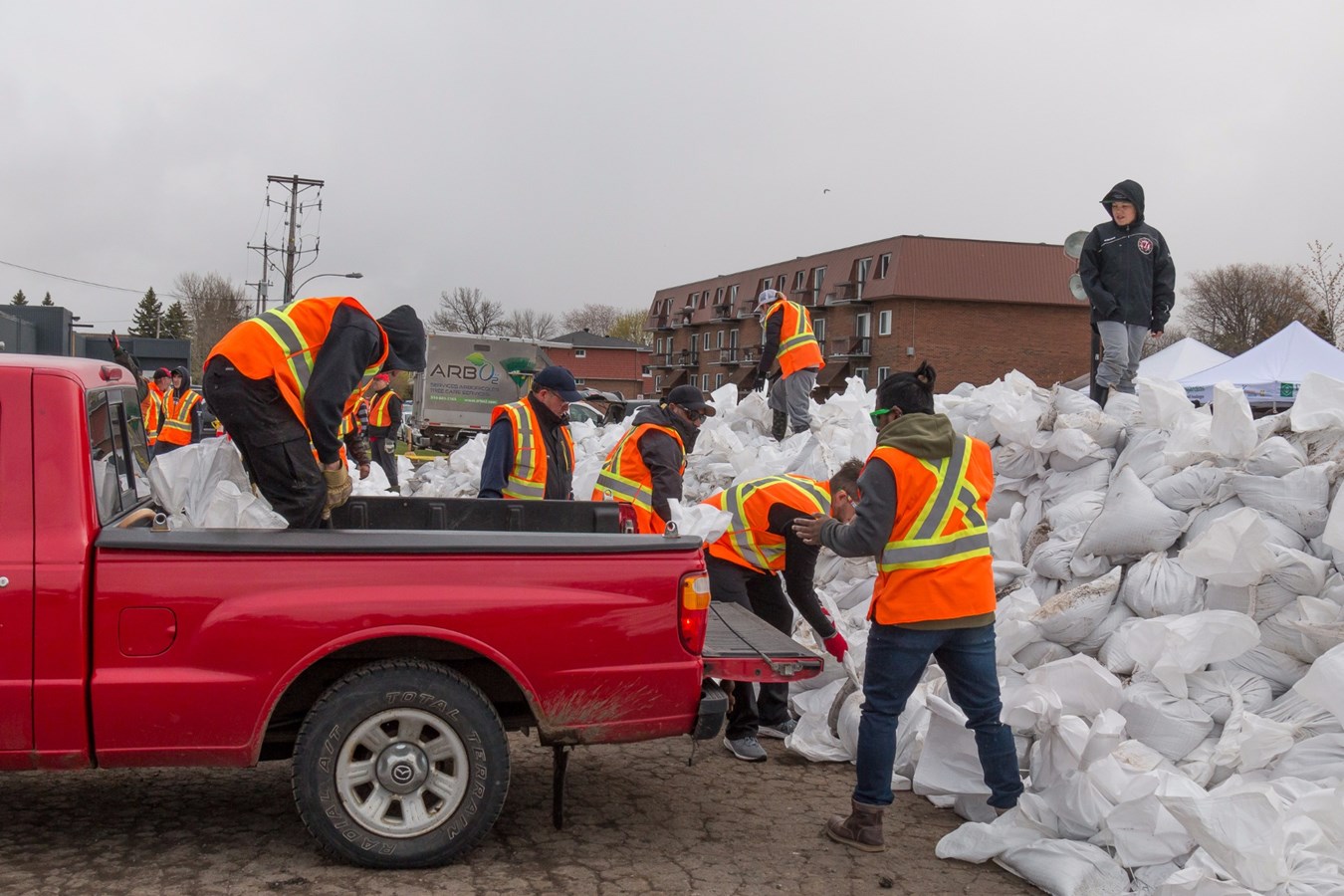 La solidarité est palpable à Vaudreuil-Dorion.