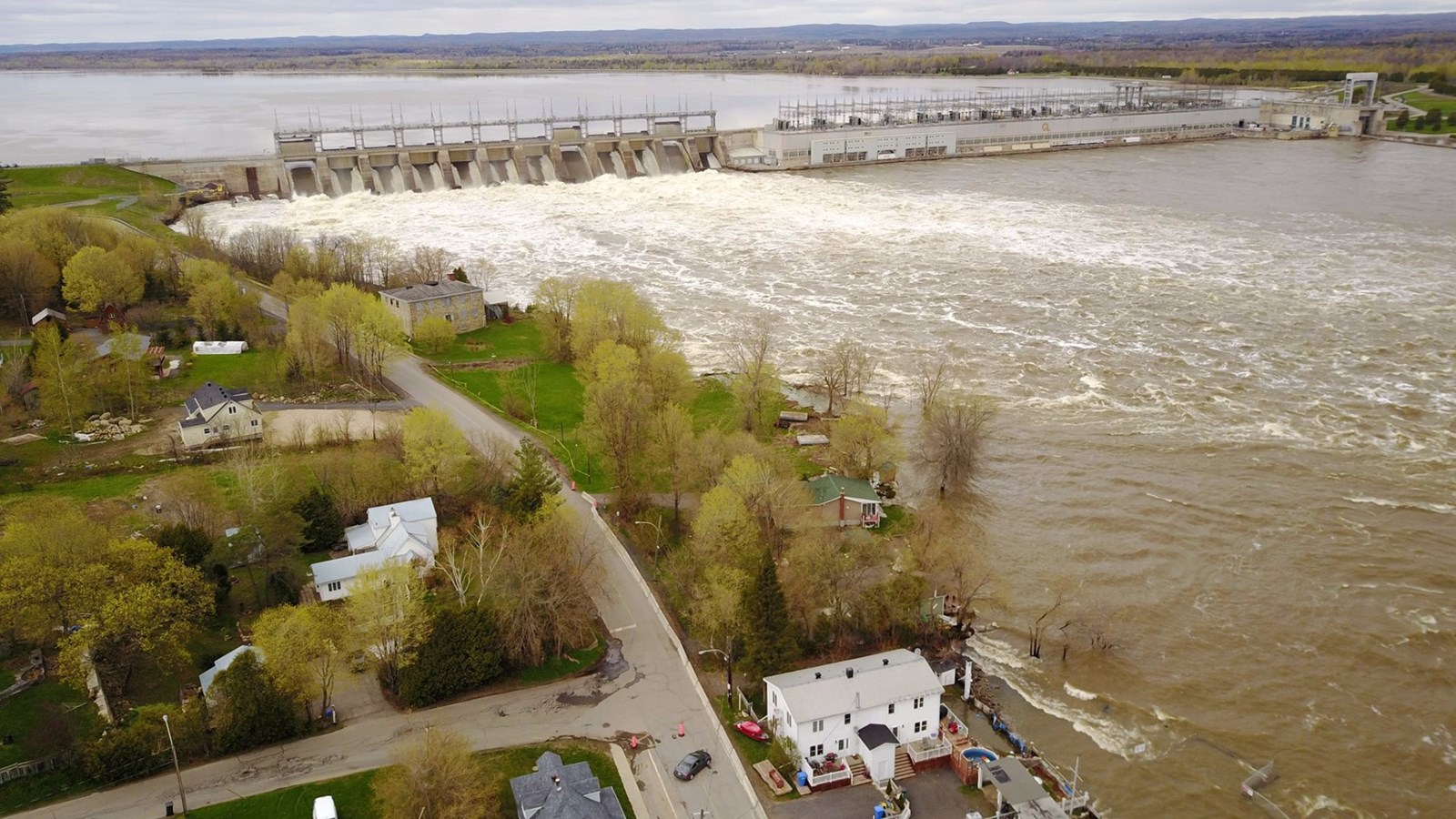 Le barrage de Carillon aucunement en danger.
