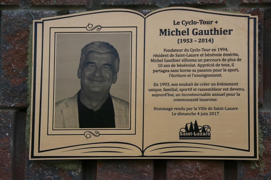 La mémoire de Michel Gauthier, honorée à Saint-Lazare.