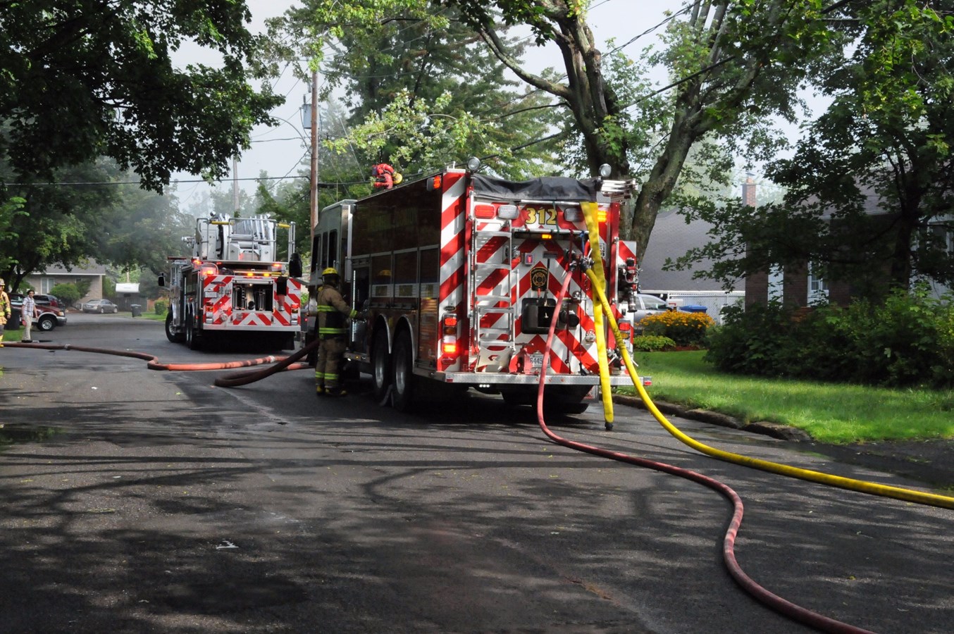 DERNIÈRE HEURE: Un incendie fait rage à Vaudreuil-Dorion