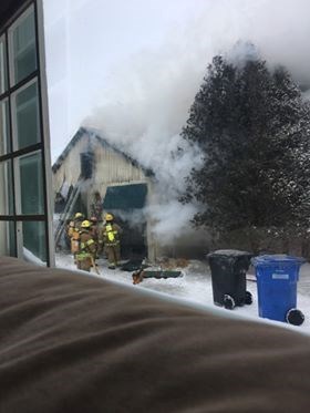 Des animaux périssent dans l'incendie d'une grange à Saint-Clet