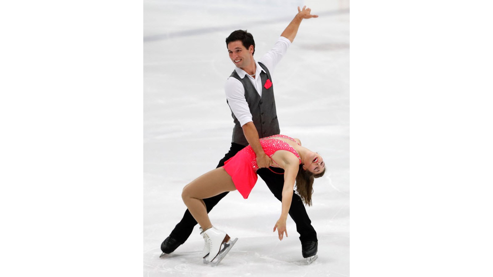 Maxime Deschamps du CPAR Vaudreuil et sa partenaire Sydney Kolodziej ont obtenu le 7ème rang avec un pointage de 171,20 points.