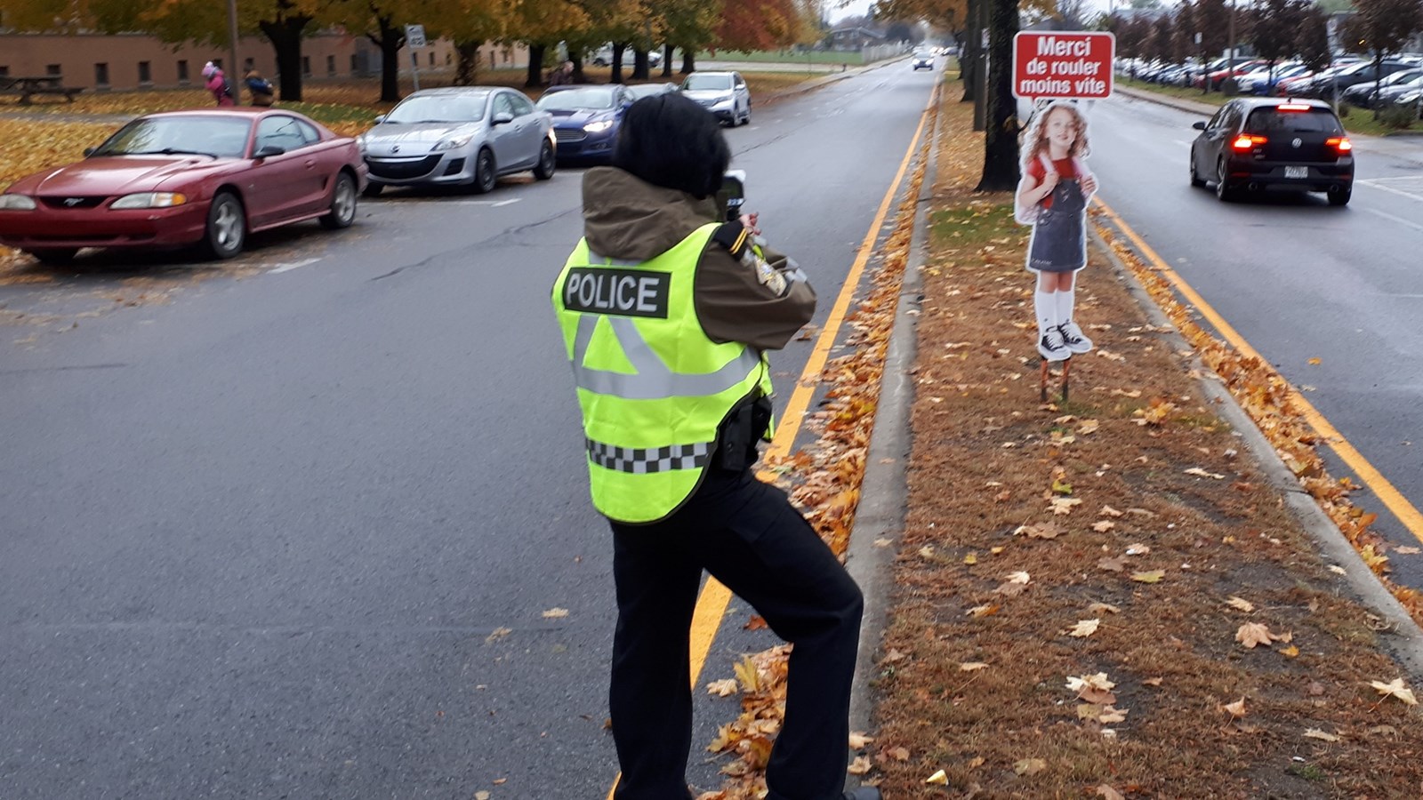Opération jaune : quand c'est jaune, on ralentit