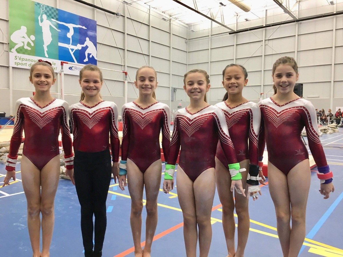 Le Club de gymnastique Gymini remporte 13 médailles et 21 rubans
