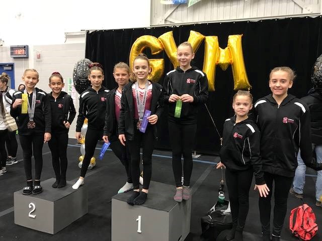 Le Club de gymnastique Gymini remporte 13 médailles et 21 rubans