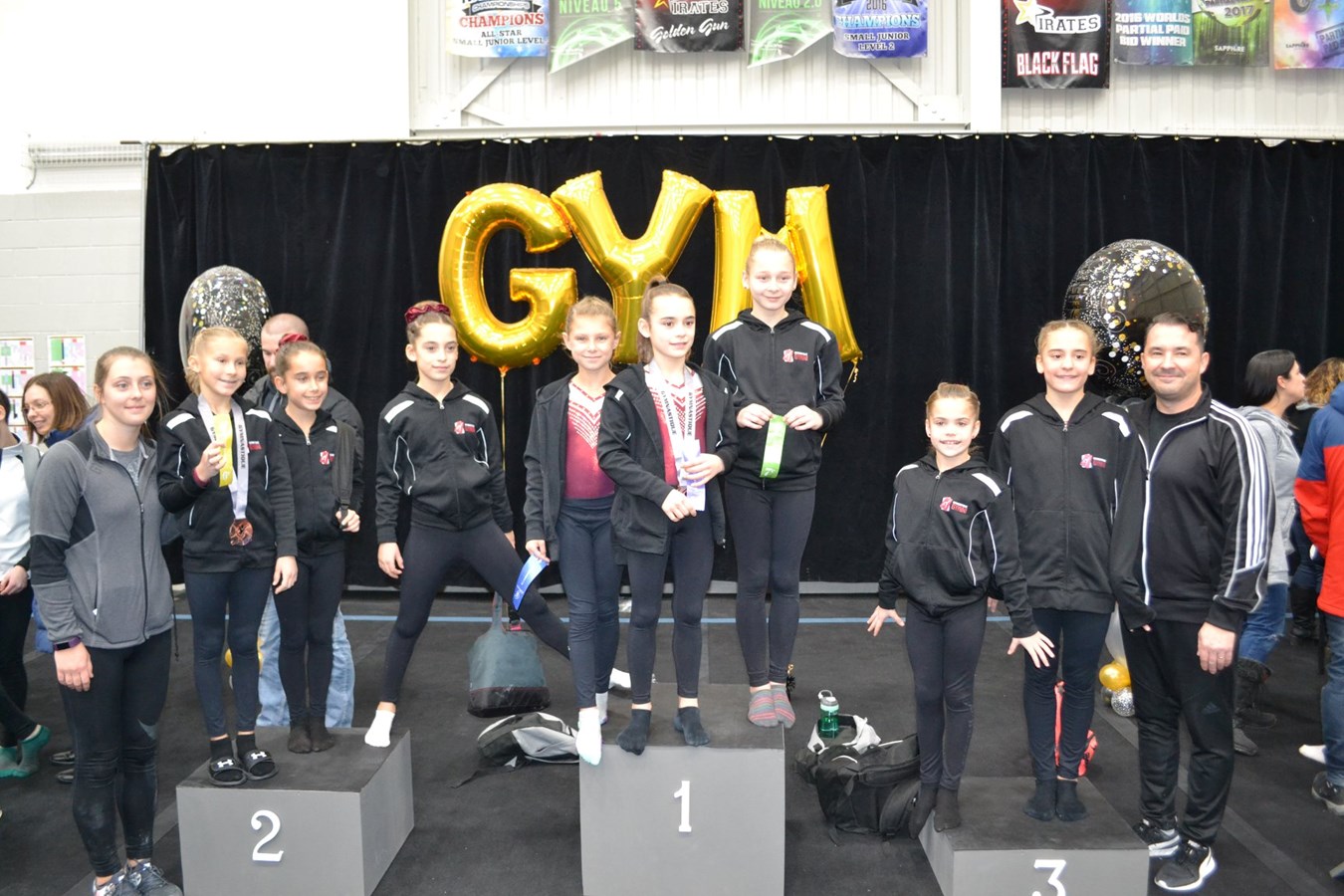 Le Club de gymnastique Gymini remporte 13 médailles et 21 rubans