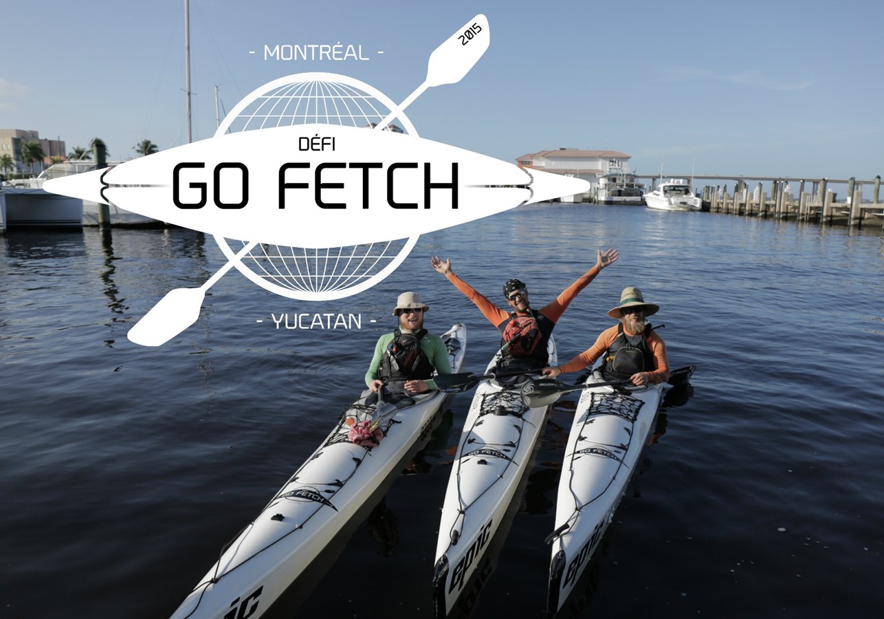 Conférence : le Défi Go Fetch : de Montréal au Yucatan en kayak