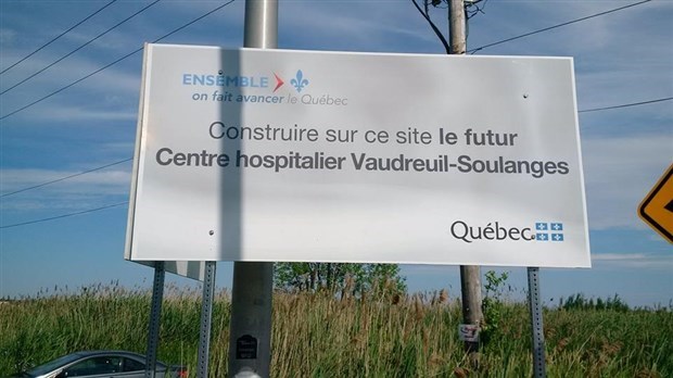 Hôpital de Vaudreuil-Soulanges : toujours impossible de confirmer une date d'ouverture