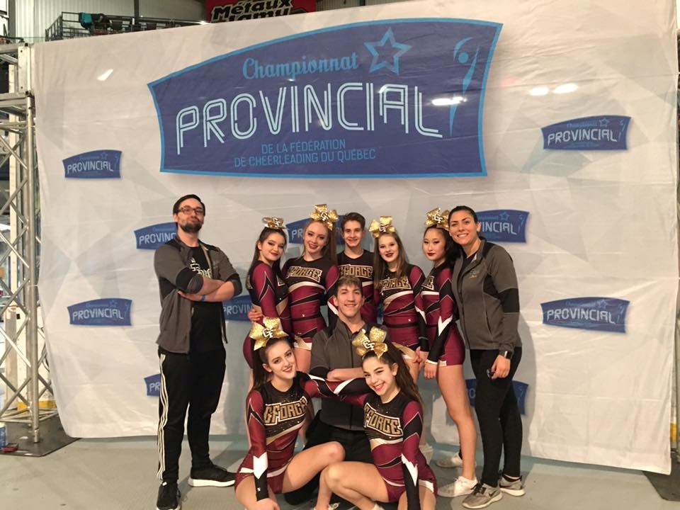 Les athlètes du G-Force font belle figure aux Championnats provinciaux de cheerleading