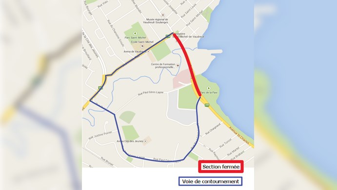 Travaux d'urgence en cours dans Vaudreuil-Dorion